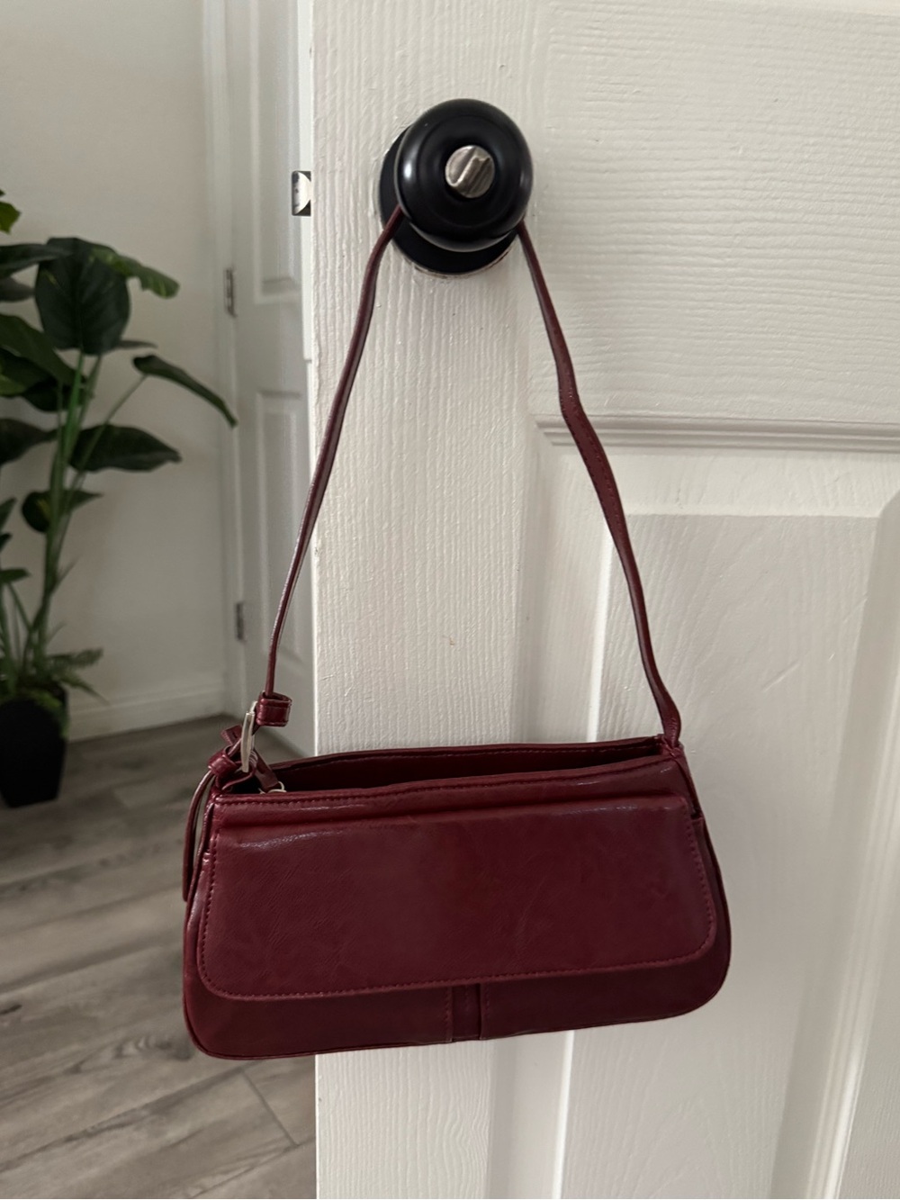 Cherry Red Shoulder Bag